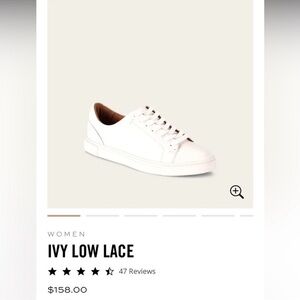 FRYE ivy low lace sneaker size 6.5